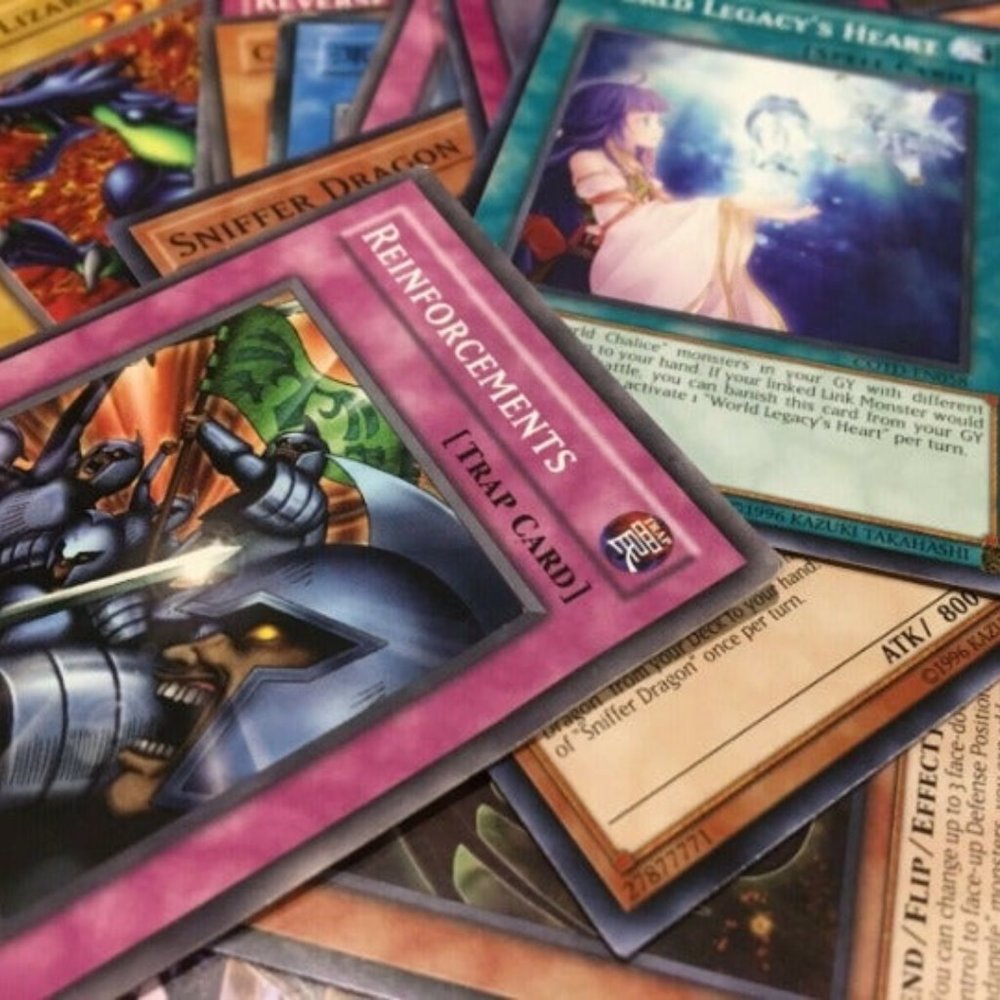 Random Yugioh Card Deck Lot 10 Count